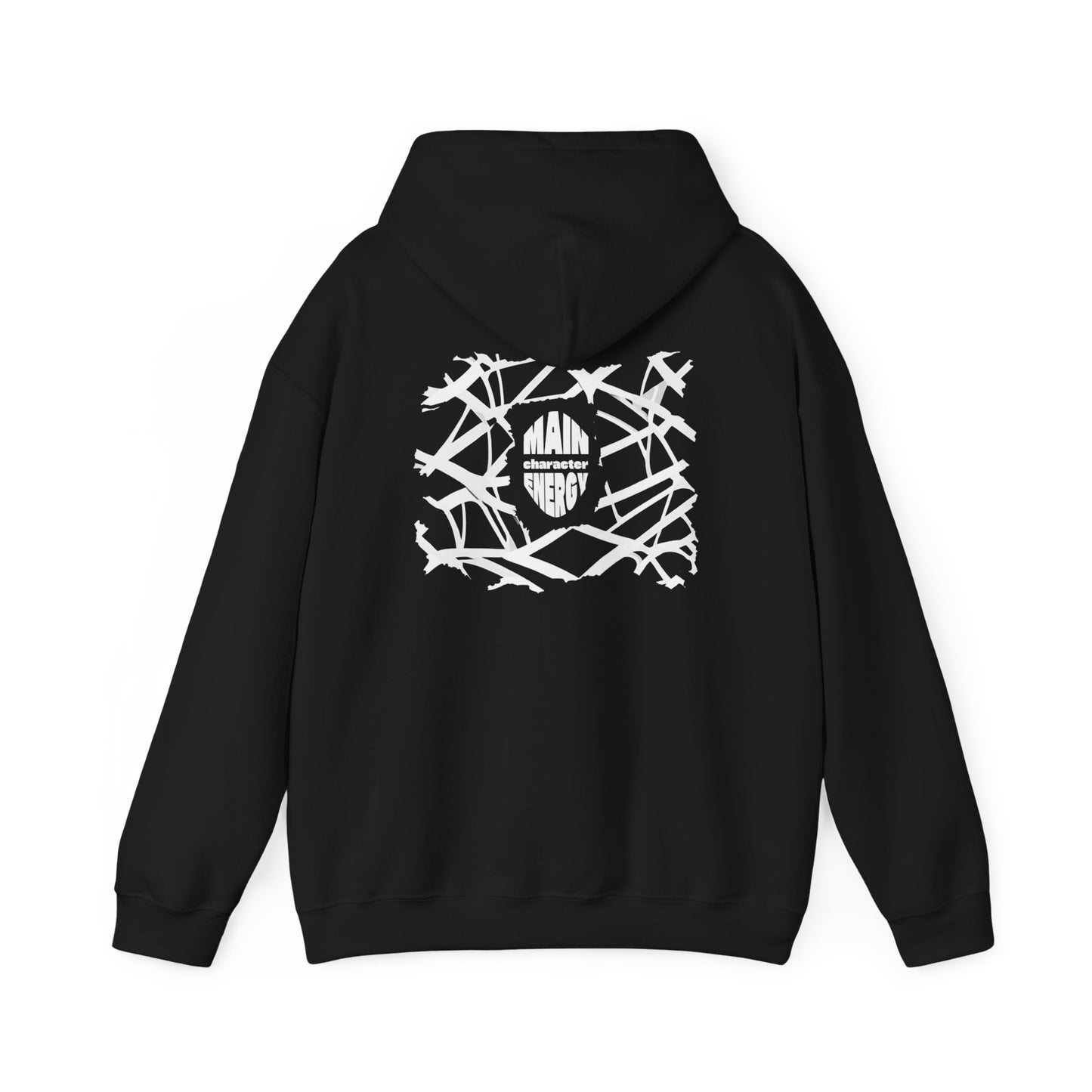 Main Character Energy (printed on back) - Modern Vibes - Unisex Heavy Blend™ Hooded Sweatshirt