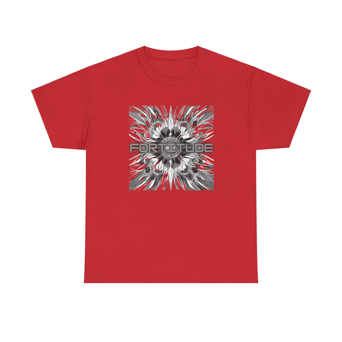 Fortitude - Statement Graphic - Unisex Heavy Cotton Tee