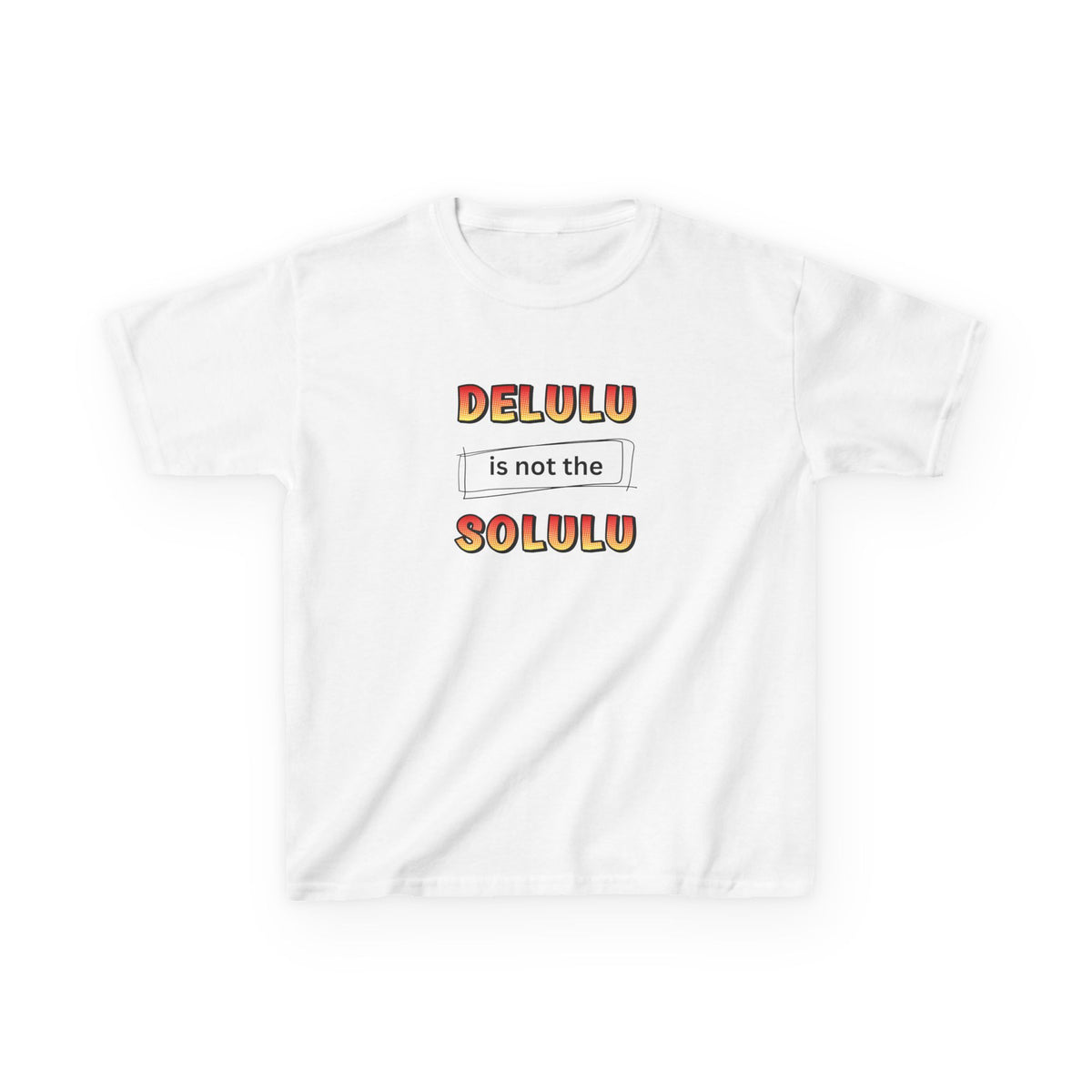 Delulu is not the Solulu - Youth / Kids Heavy Cotton™ Tee