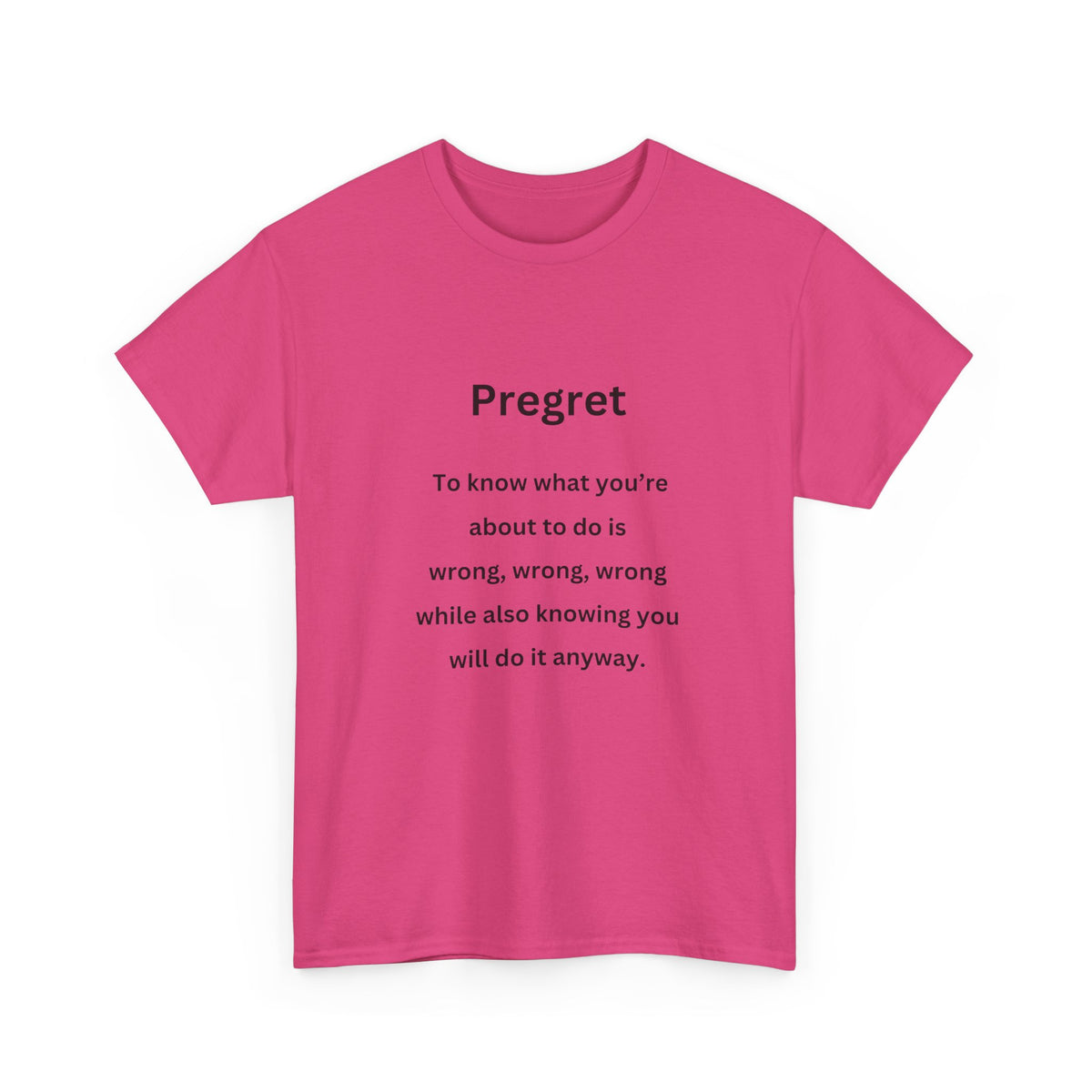 Pregret - Urban Words - Unisex Heavy Cotton Tee