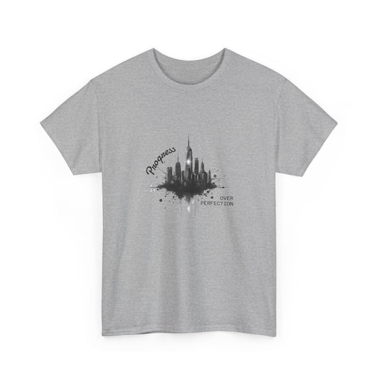 Progress over perfection - Unisex Heavy Cotton Tee
