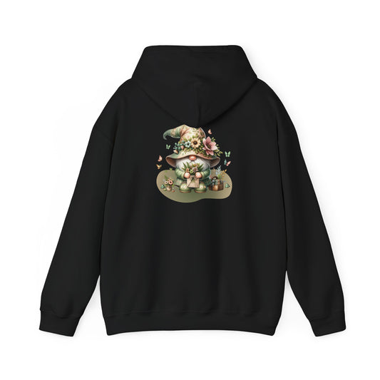 Forest Gnome (printed on back) - Unisex Heavy Blend™ Hooded Sweatshirt