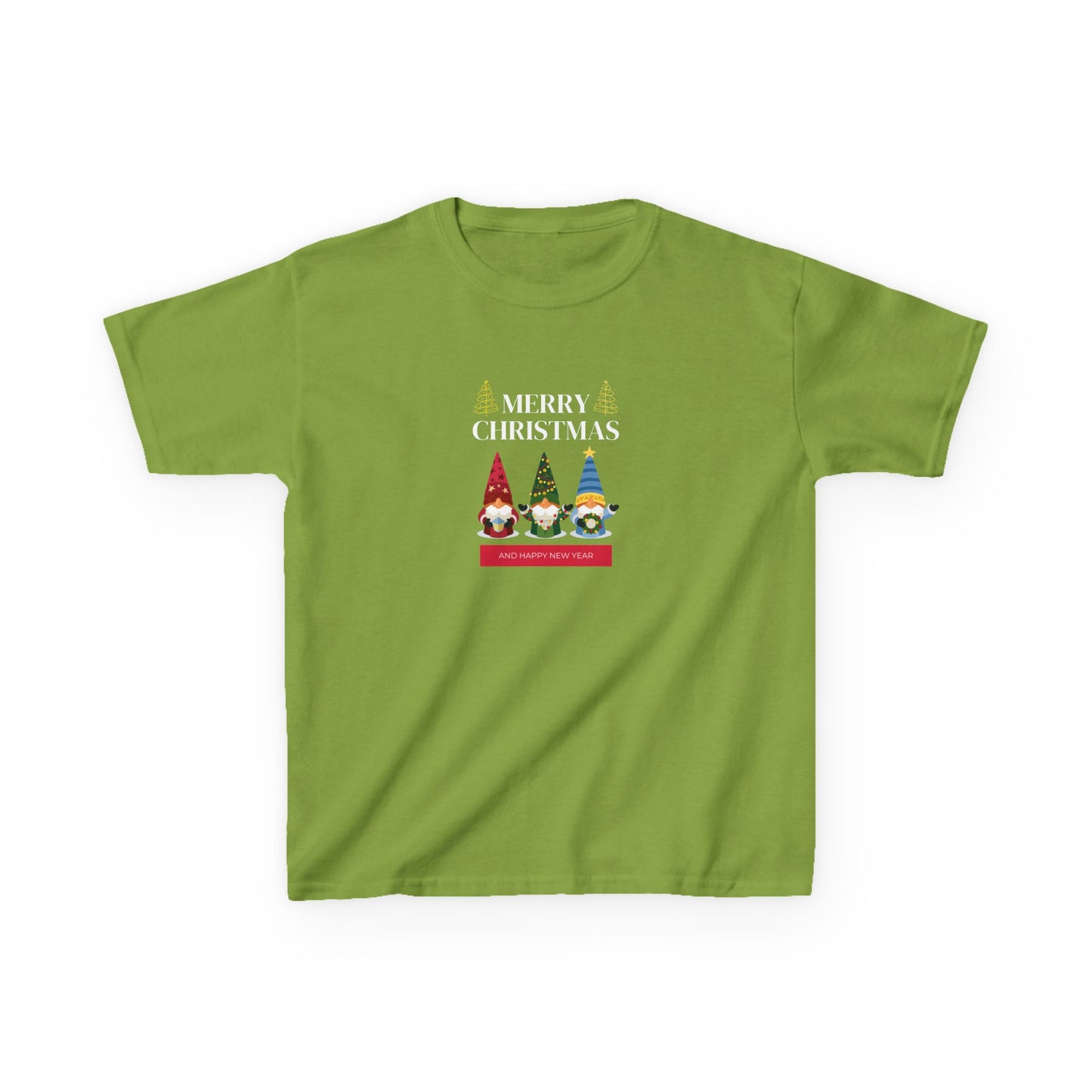 Merry Christmas 3 gnomes - Youth/Kids Heavy Cotton Tee