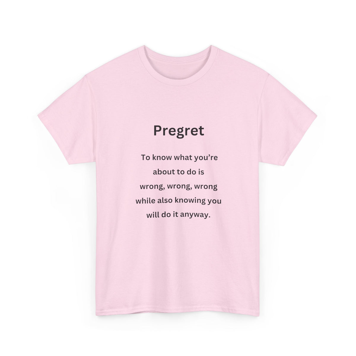Pregret - Urban Words - Unisex Heavy Cotton Tee