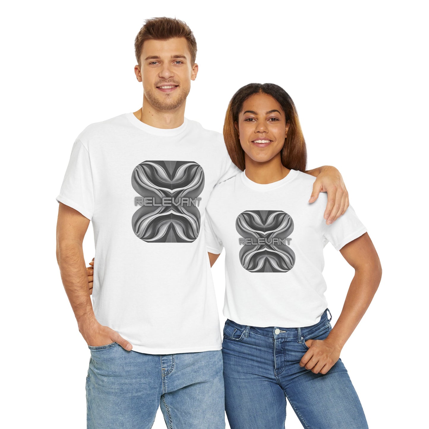 Relevant - Statement Graphic - Unisex Heavy Cotton Tee