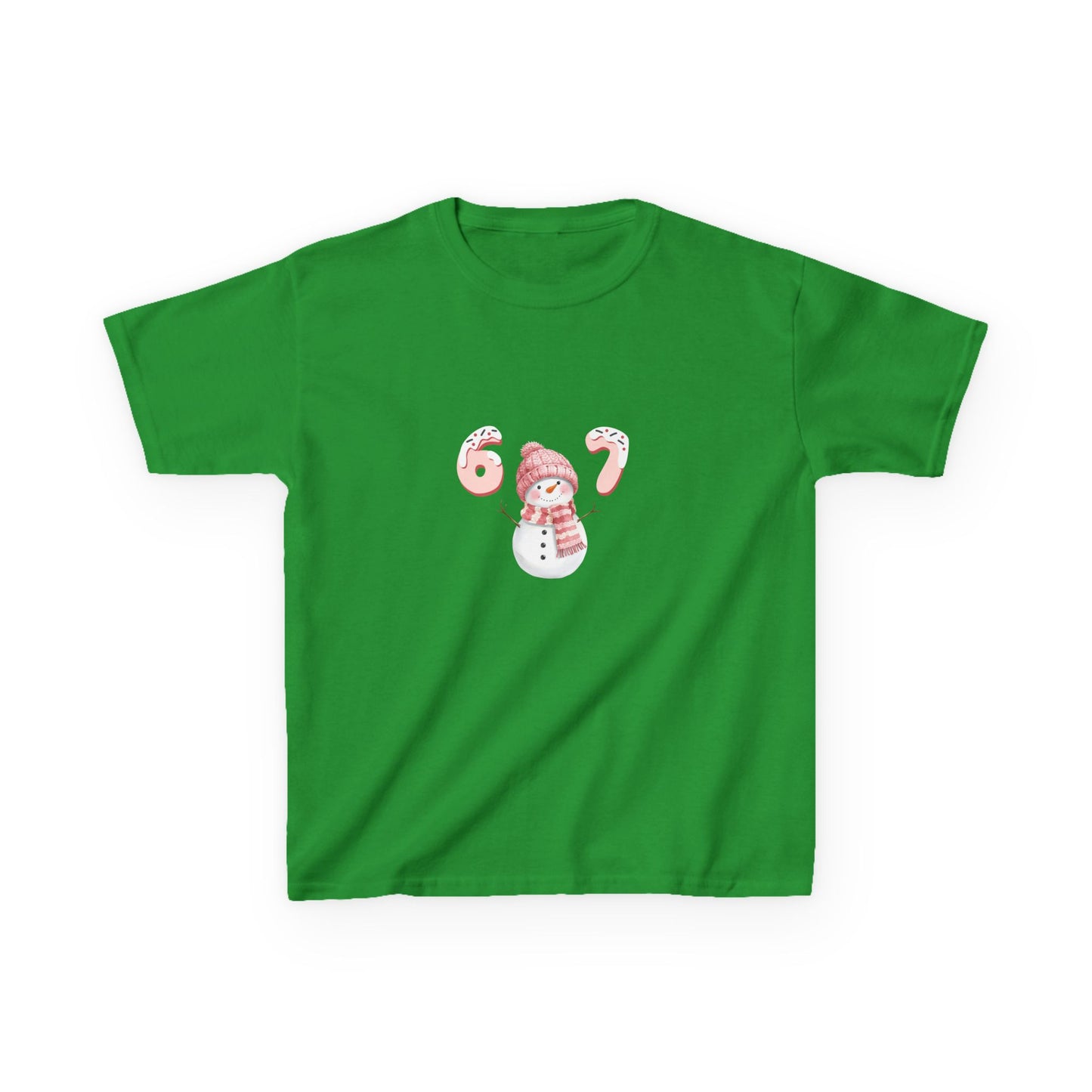 Snowman 6-7 - Youth/Kids Heavy Cotton Tee
