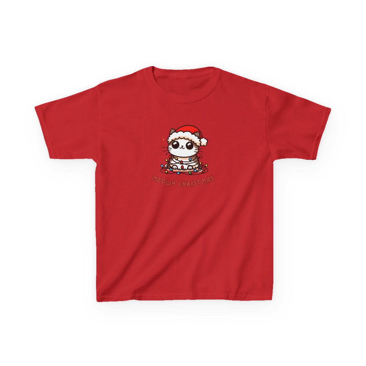 Meowy Christmas - Youth / Kids Heavy Cotton™ Tee