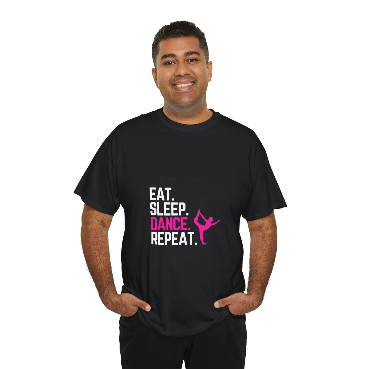 Eat Sleep Dance Repeat - Unisex Heavy Cotton Tee