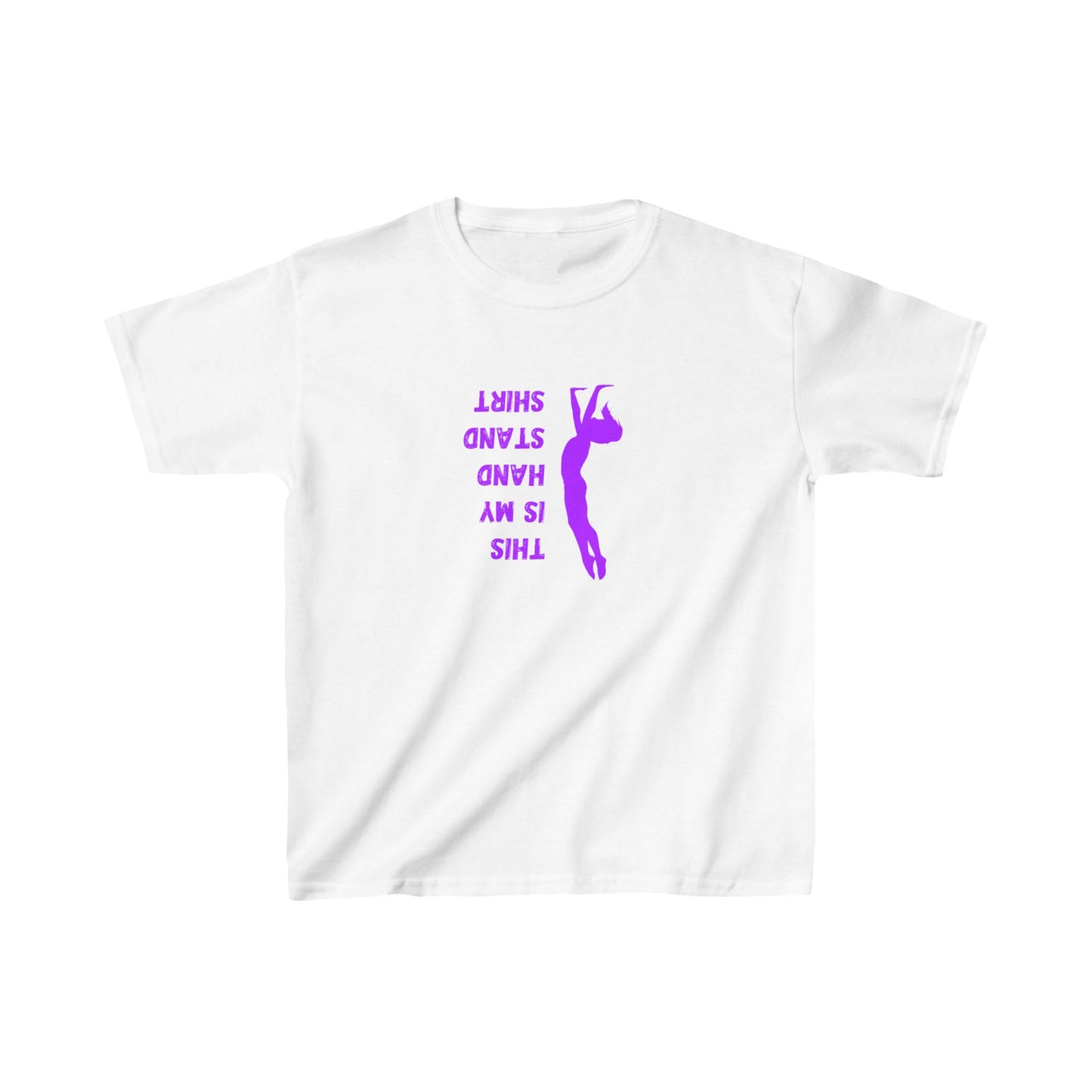 This is my handstand shirt (female) - Youth / Kids Heavy Cotton™ Tee