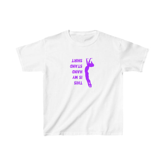 This is my handstand shirt (female) - Youth / Kids Heavy Cotton™ Tee