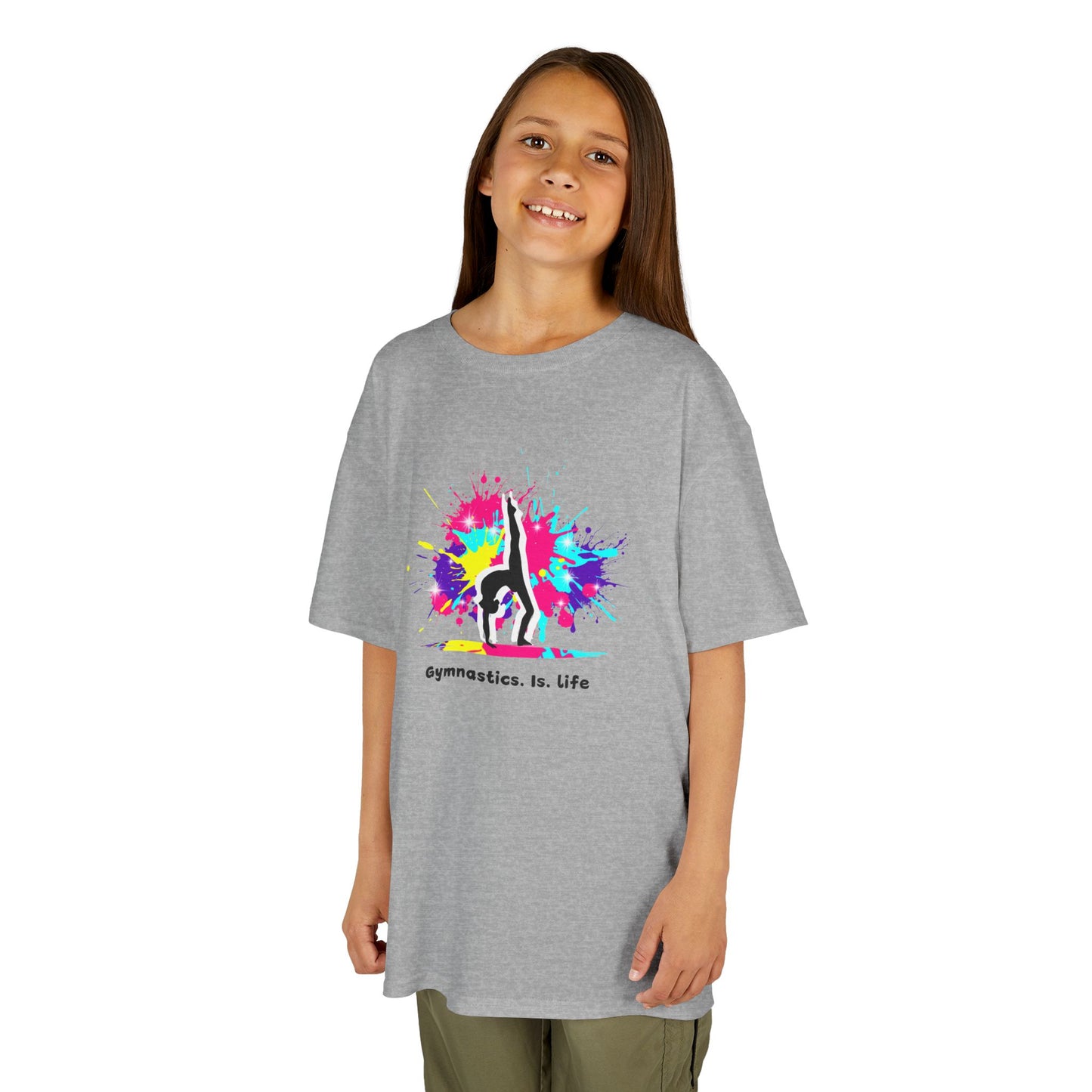Gymnastics is Life - Kids Heavy Cotton™ Tee