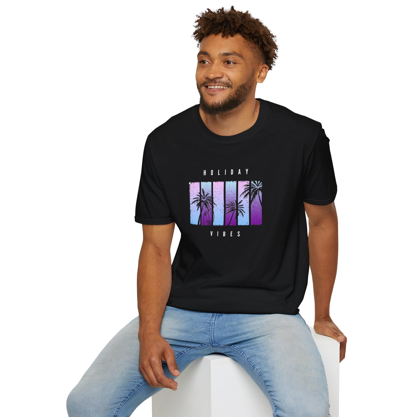 Holiday Vibes - Unisex Softstyle T-Shirt