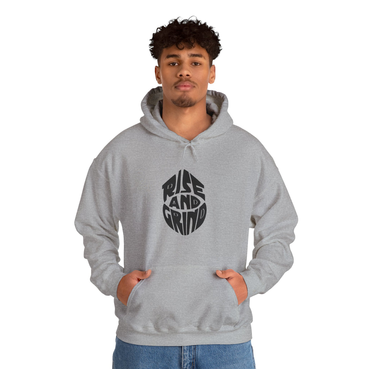 Rise and Grind - Unisex Heavy Blend™ Hooded Sweatshirt