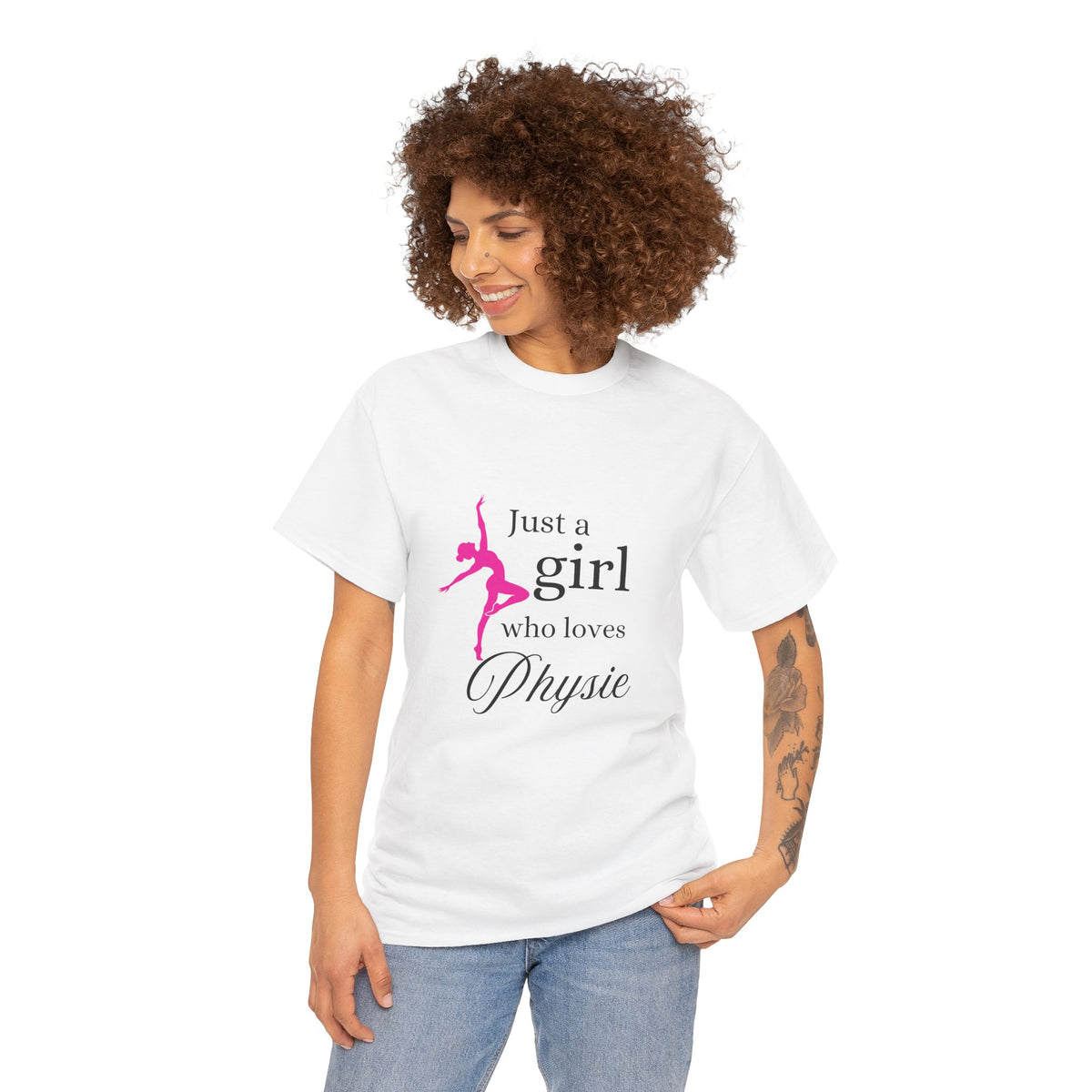 Just a girl who loves Physie - Unisex Heavy Cotton Tee