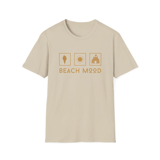 Beach Mood (sand) - Statement graphic - Unisex Softstyle T-Shirt