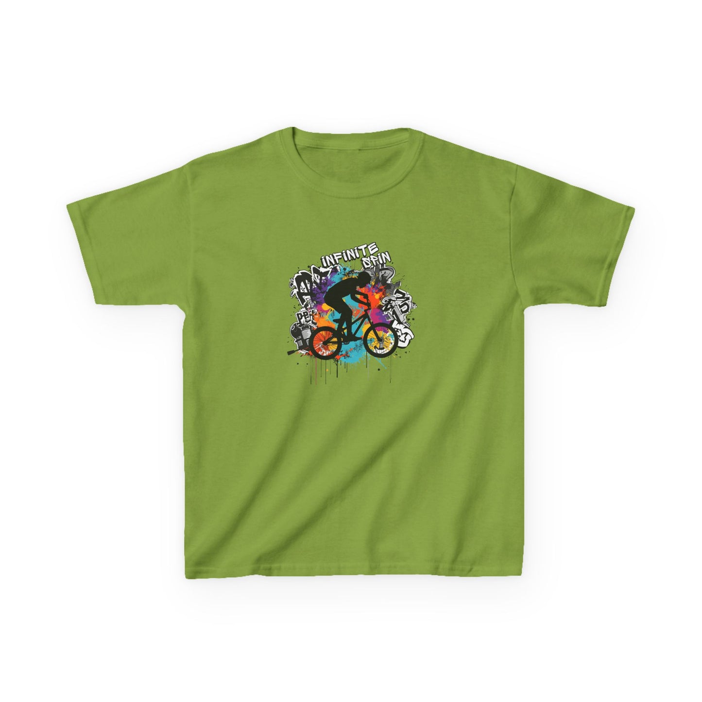 Infinite Spin (bike) - Youth / Kids Heavy Cotton™ Tee