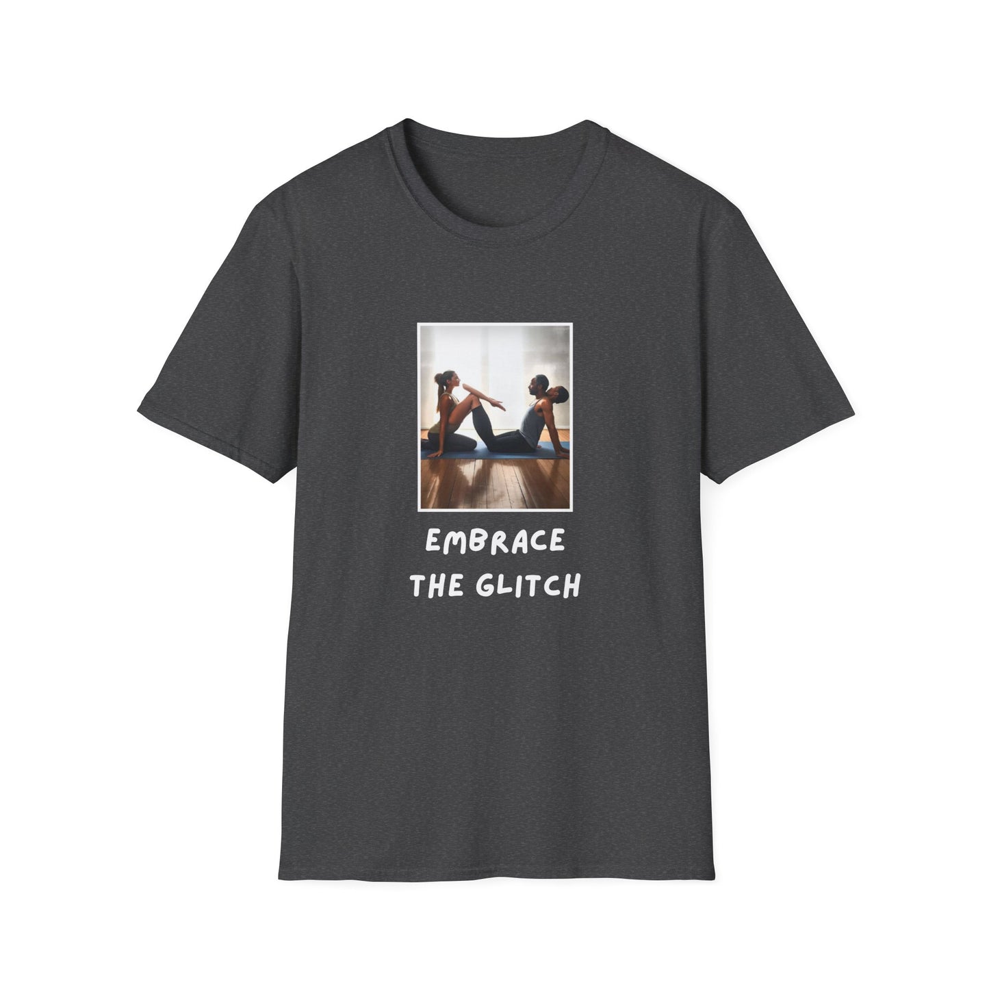 GenAI: Embrace the Glitch - Funny - Unisex Softstyle T-Shirt