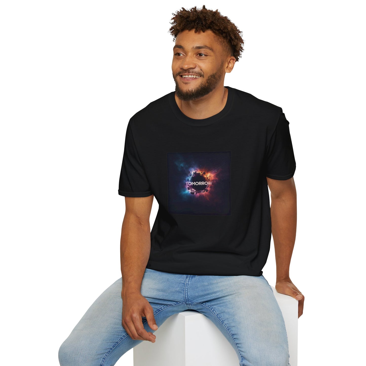 Tomorrow Black Hole - Unisex Softstyle T-Shirt