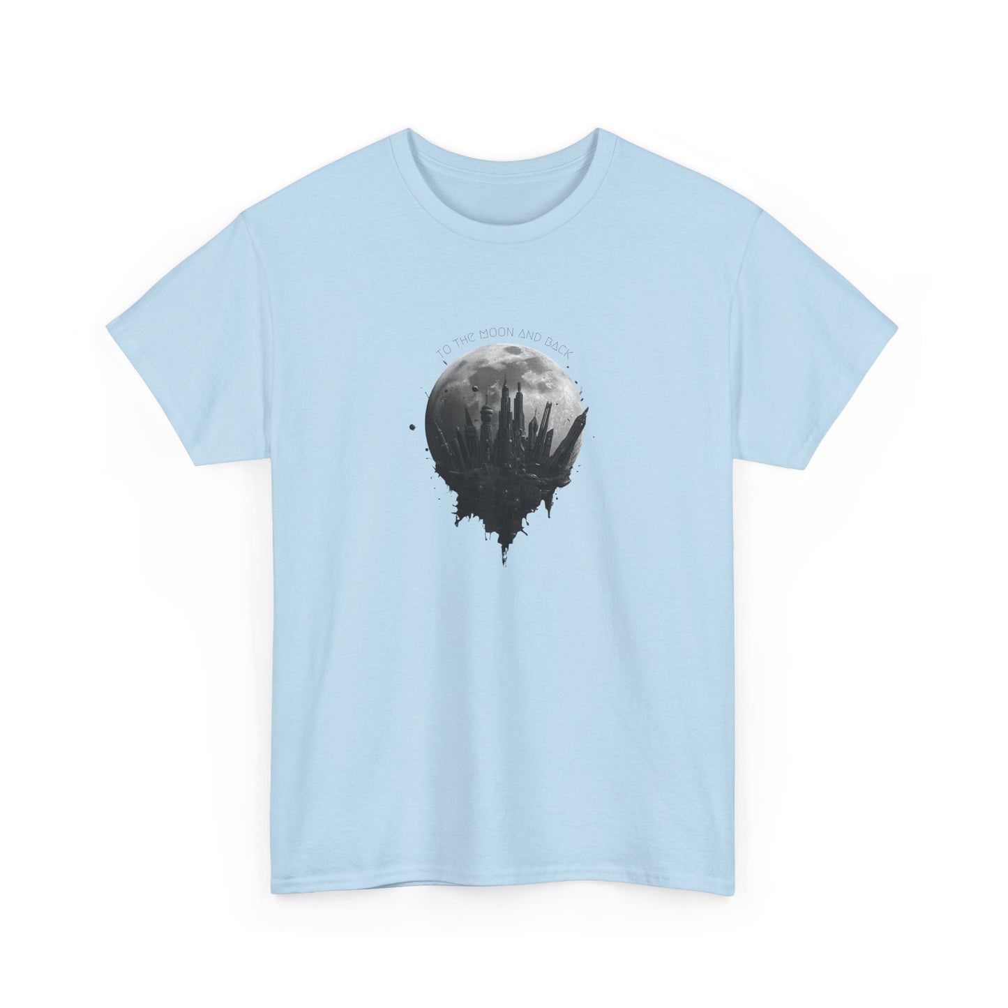 To the Moon and Back- Unisex Heavy Cotton Tee