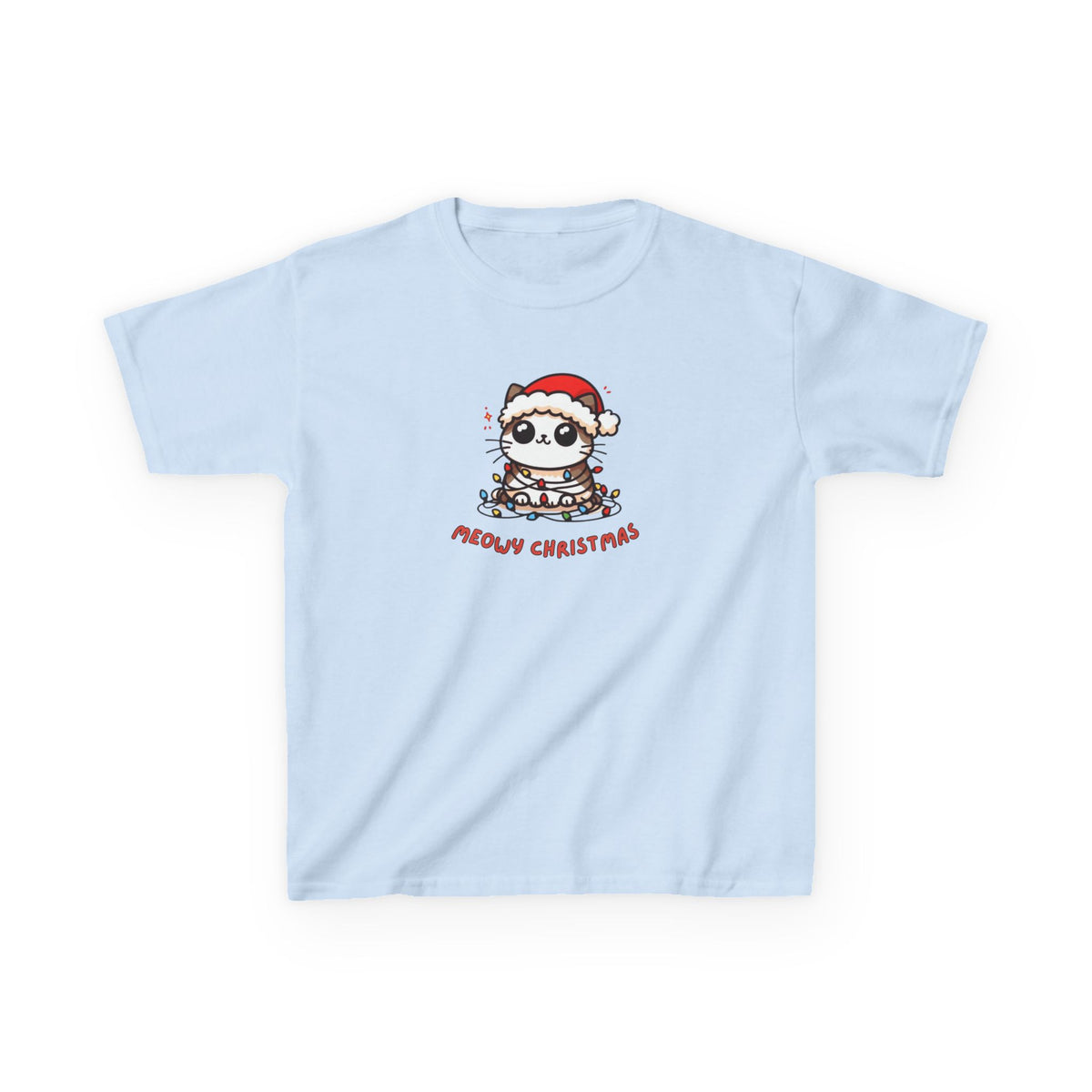 Meowy Christmas - Youth / Kids Heavy Cotton™ Tee