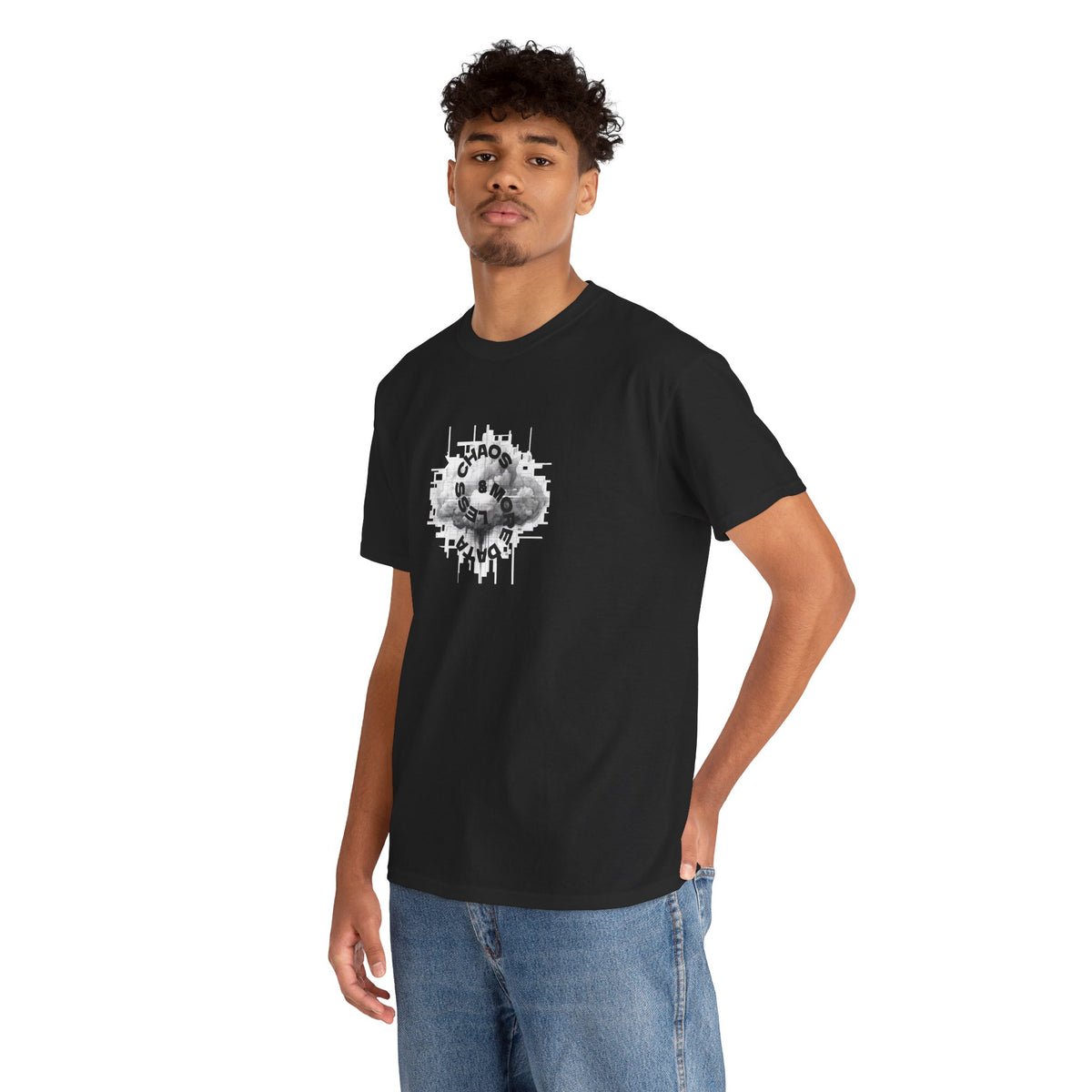 Less Chaos, More Data - Unisex Heavy Cotton Tee