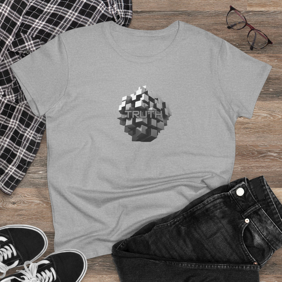 Truth - Women's Midweight Cotton Tee