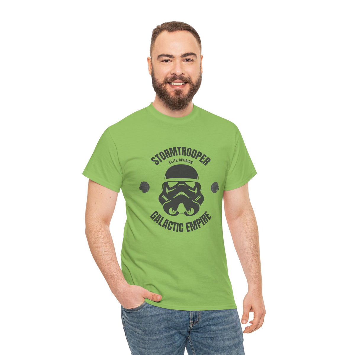 Storm Trooper Galactic Empire (Star Wars) - Modern Vibes -  Unisex Heavy Cotton Tee