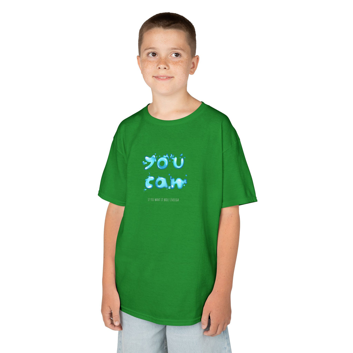You can if you want it badly enough - Youth / Kids Heavy Cotton™ Tee