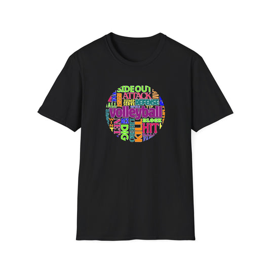 Volleyball Side out - Unisex Softstyle T-Shirt