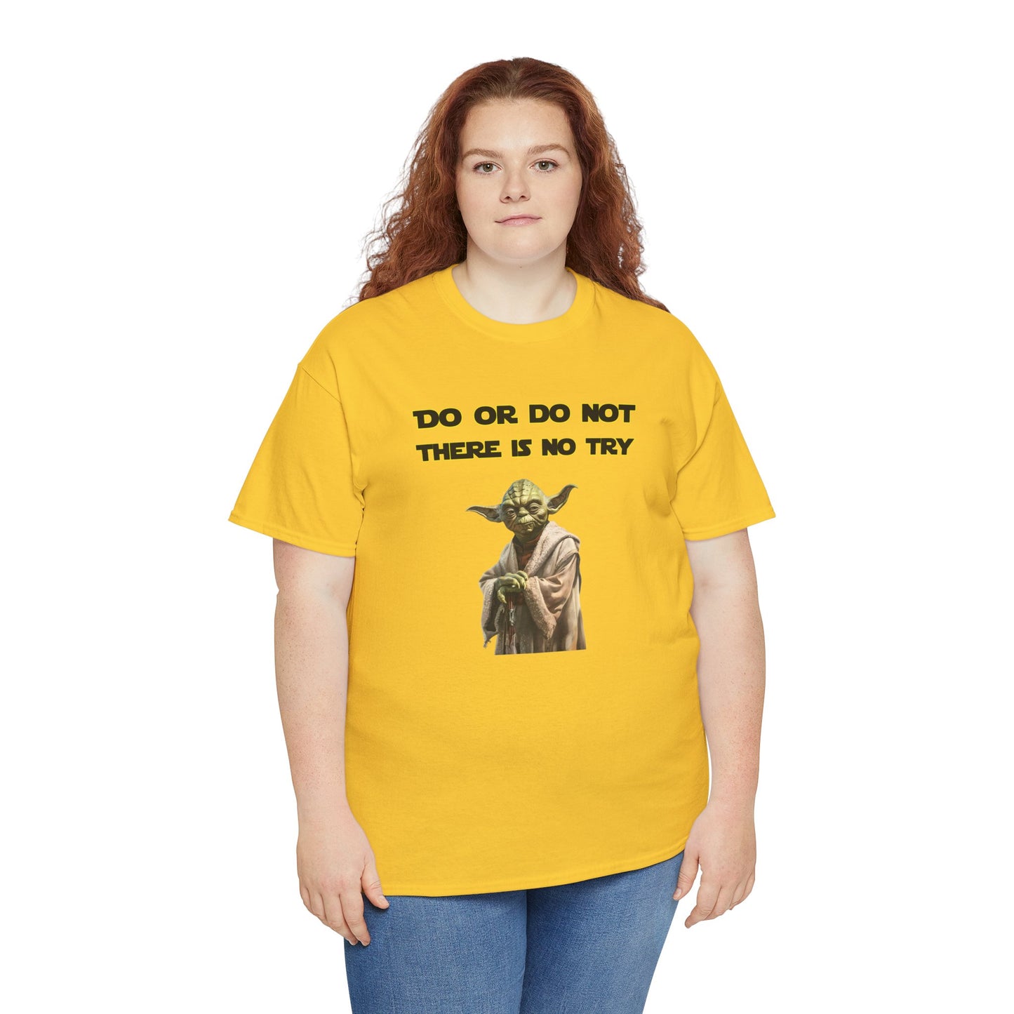 Do or Do Not, there is no try - Yoda (Star Wars) - Unisex Heavy Cotton Tee