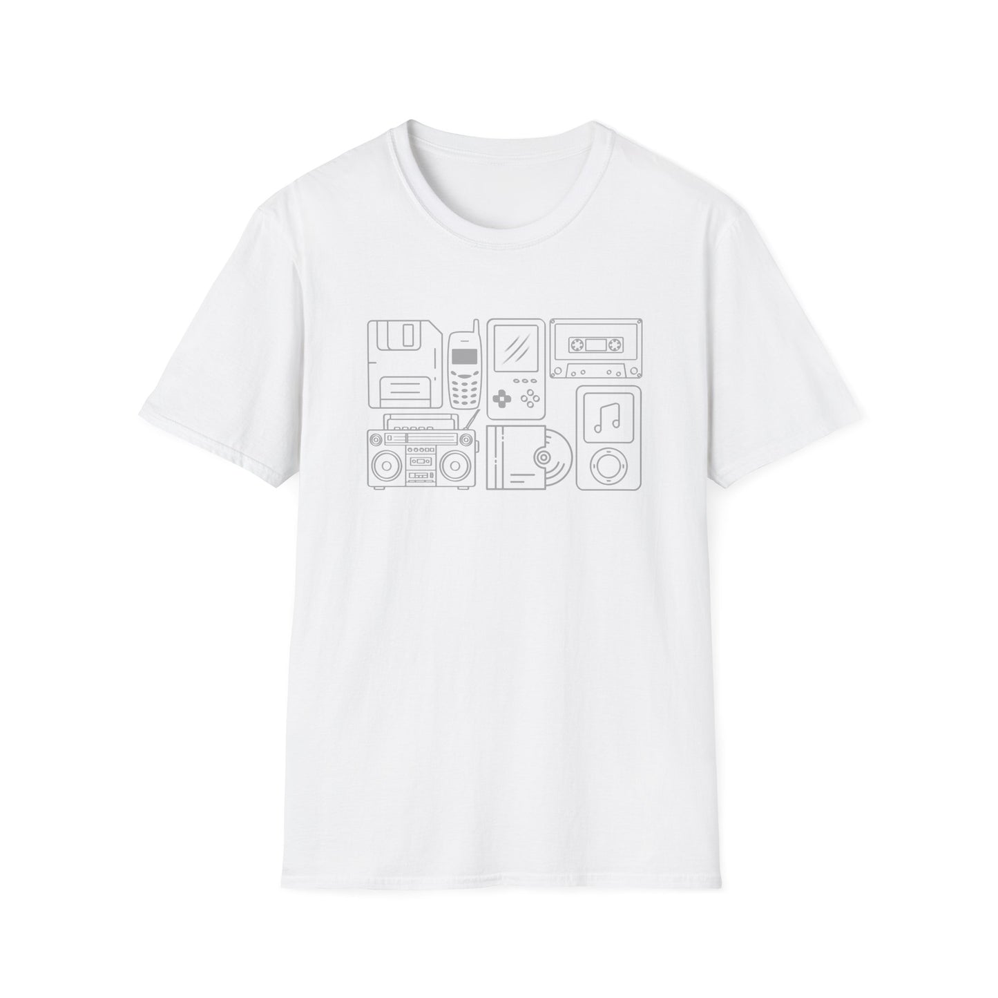 Retro Tech Gear - Unisex Softstyle T-Shirt