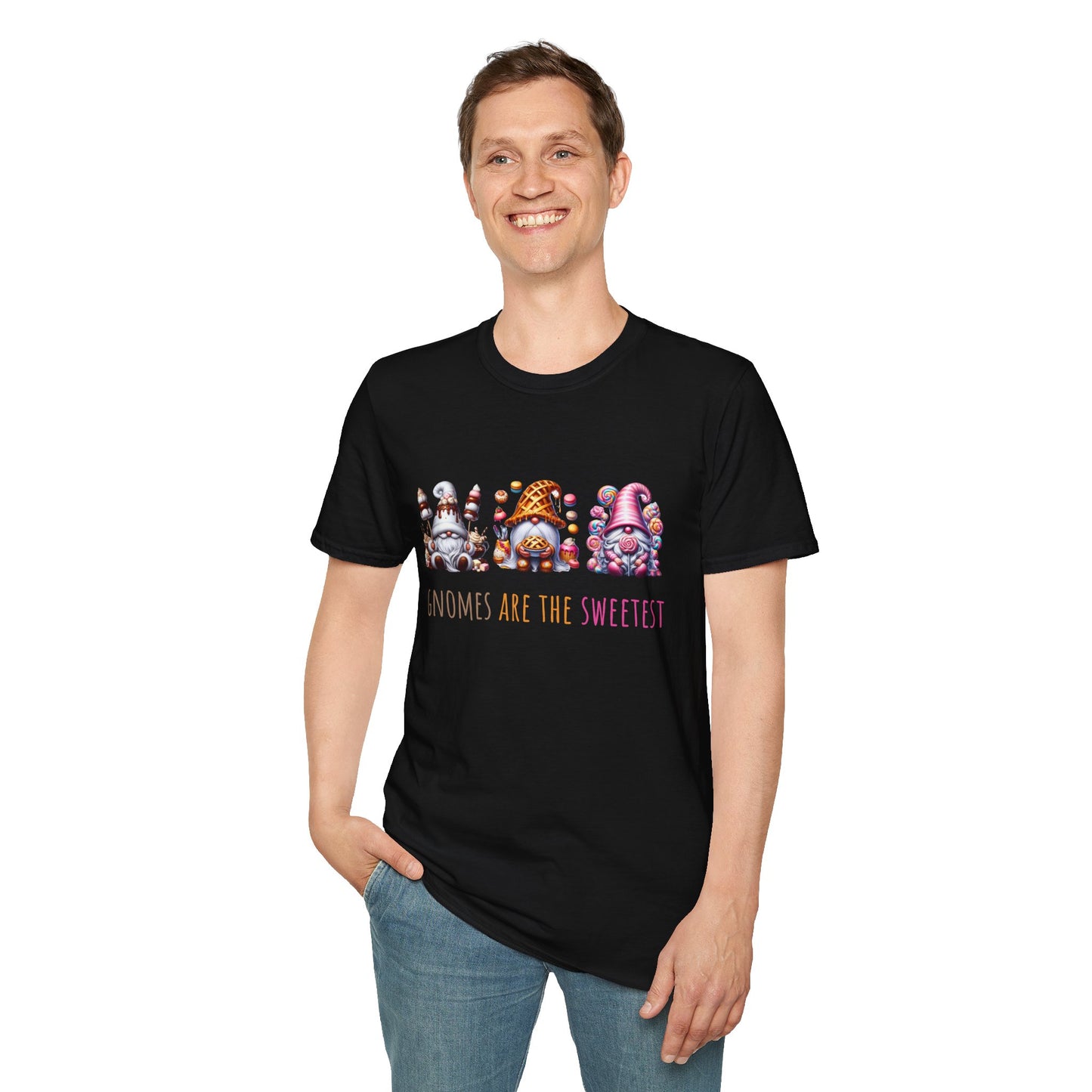 Gnomes are the Sweetest - Unisex Softstyle T-Shirt