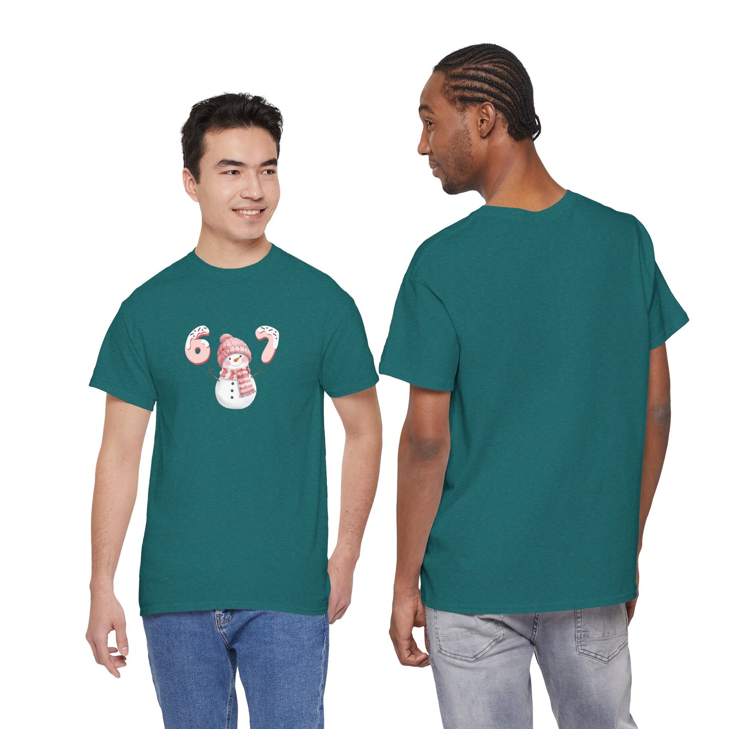 Snowman 6-7  - Unisex Heavy Cotton Tee