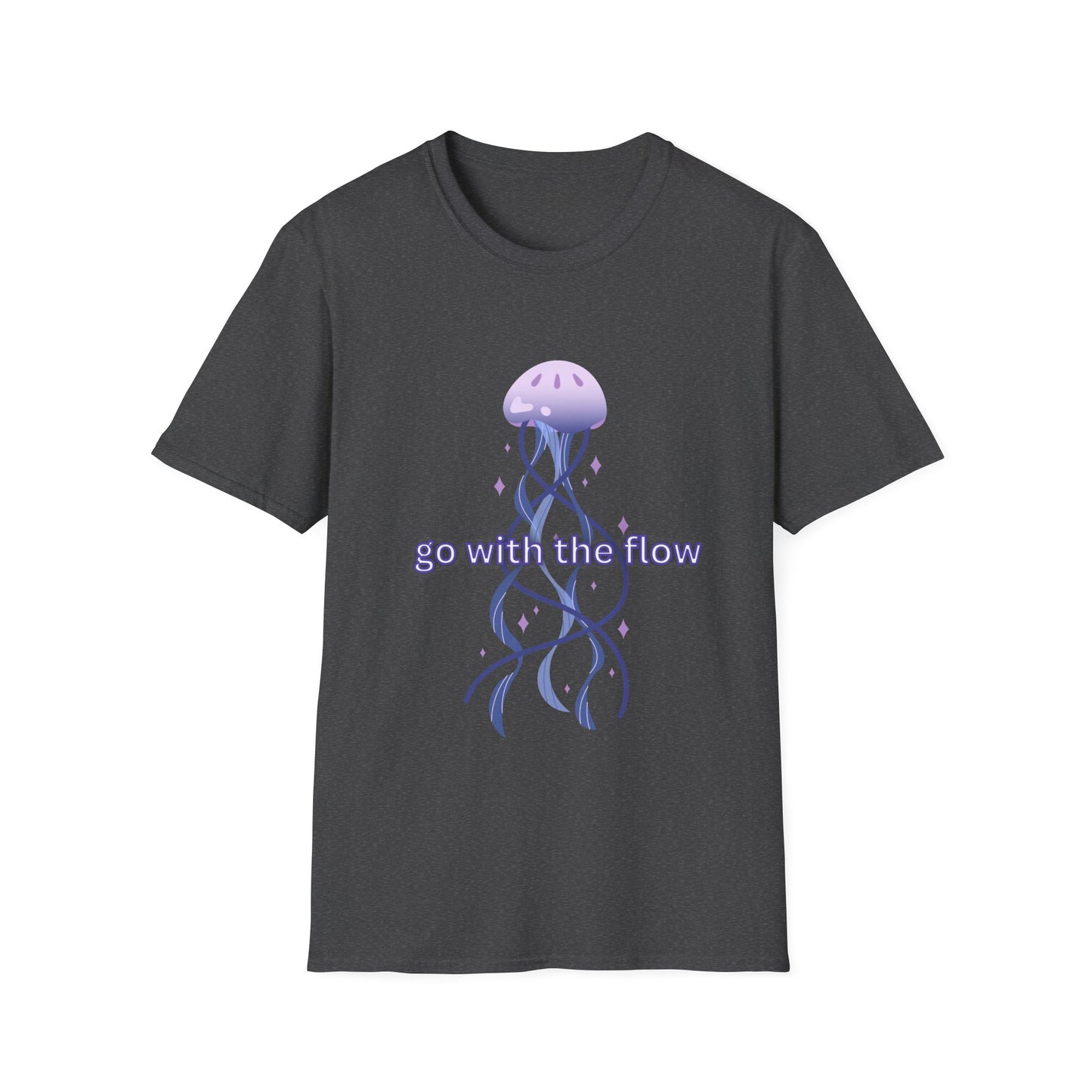 Go with the flow - Unisex Softstyle T-Shirt