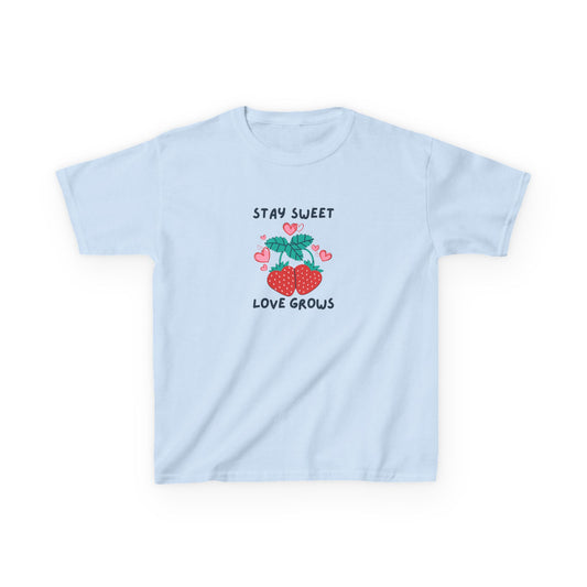 Stay Sweet Love Grows - Youth / Kids Heavy Cotton™ Tee