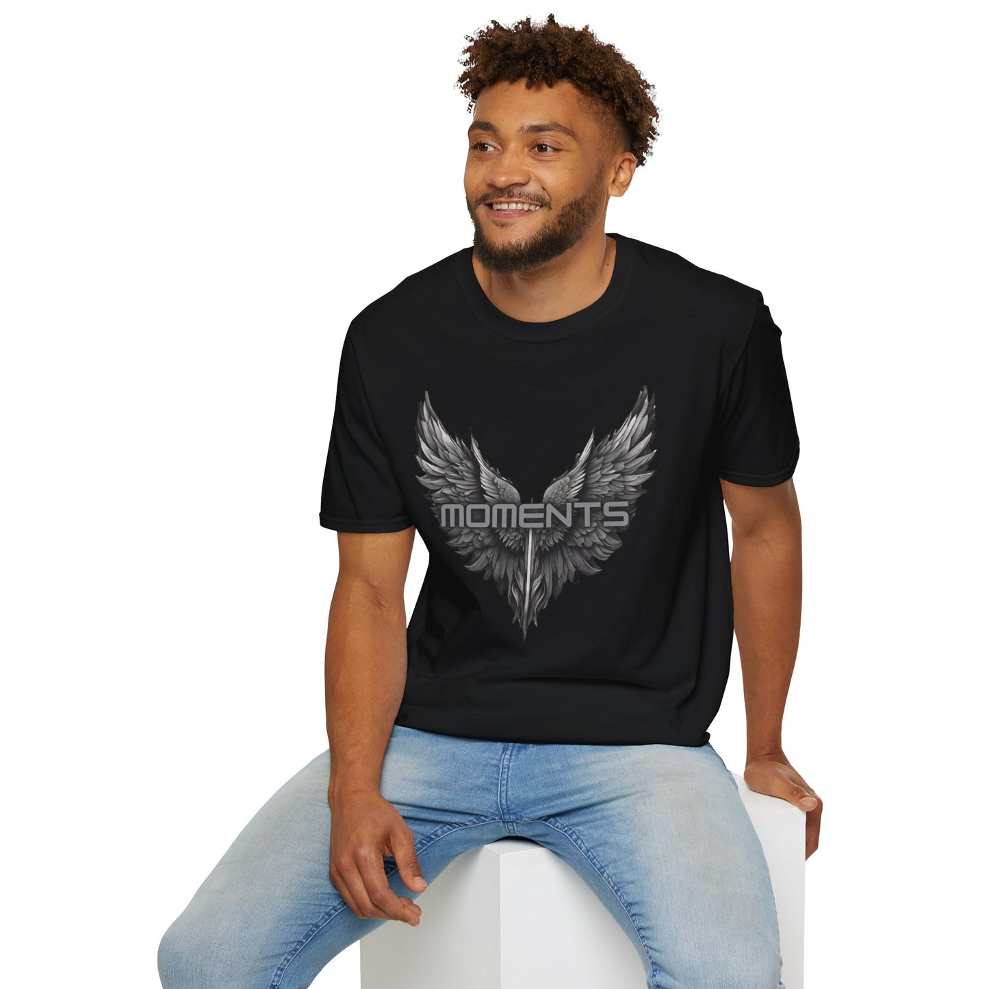 Moments - Statement Graphic - Unisex Softstyle T-Shirt