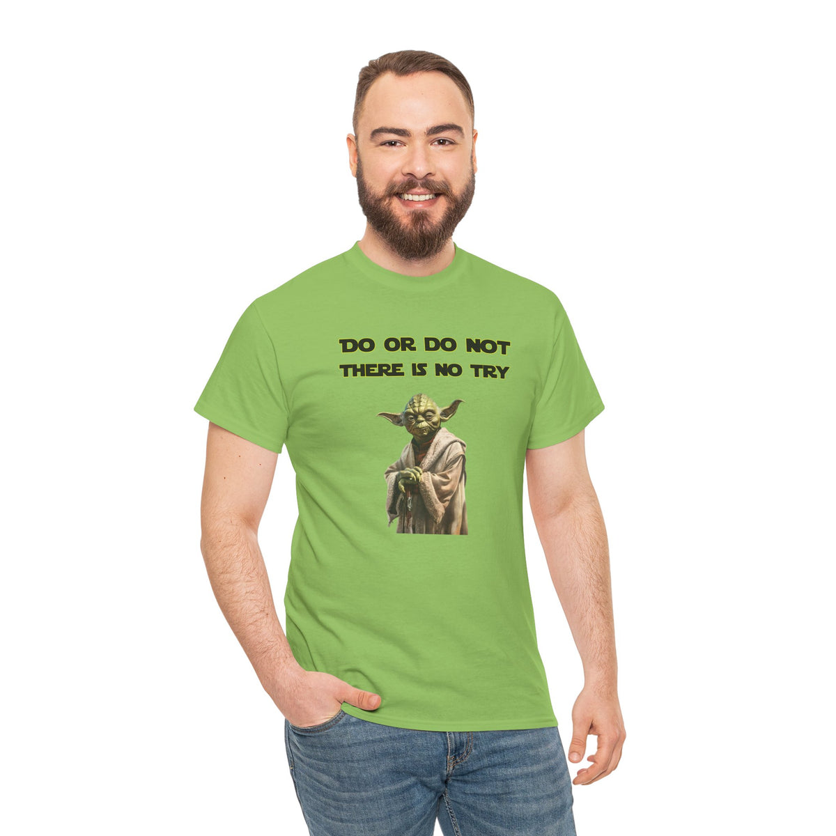 Do or Do Not, there is no try - Yoda (Star Wars) - Unisex Heavy Cotton Tee