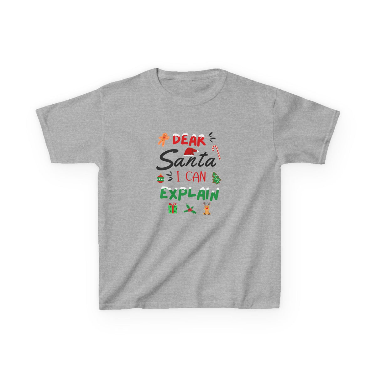 Dear Santa, I can explain - Youth/Kids Heavy Cotton Tee