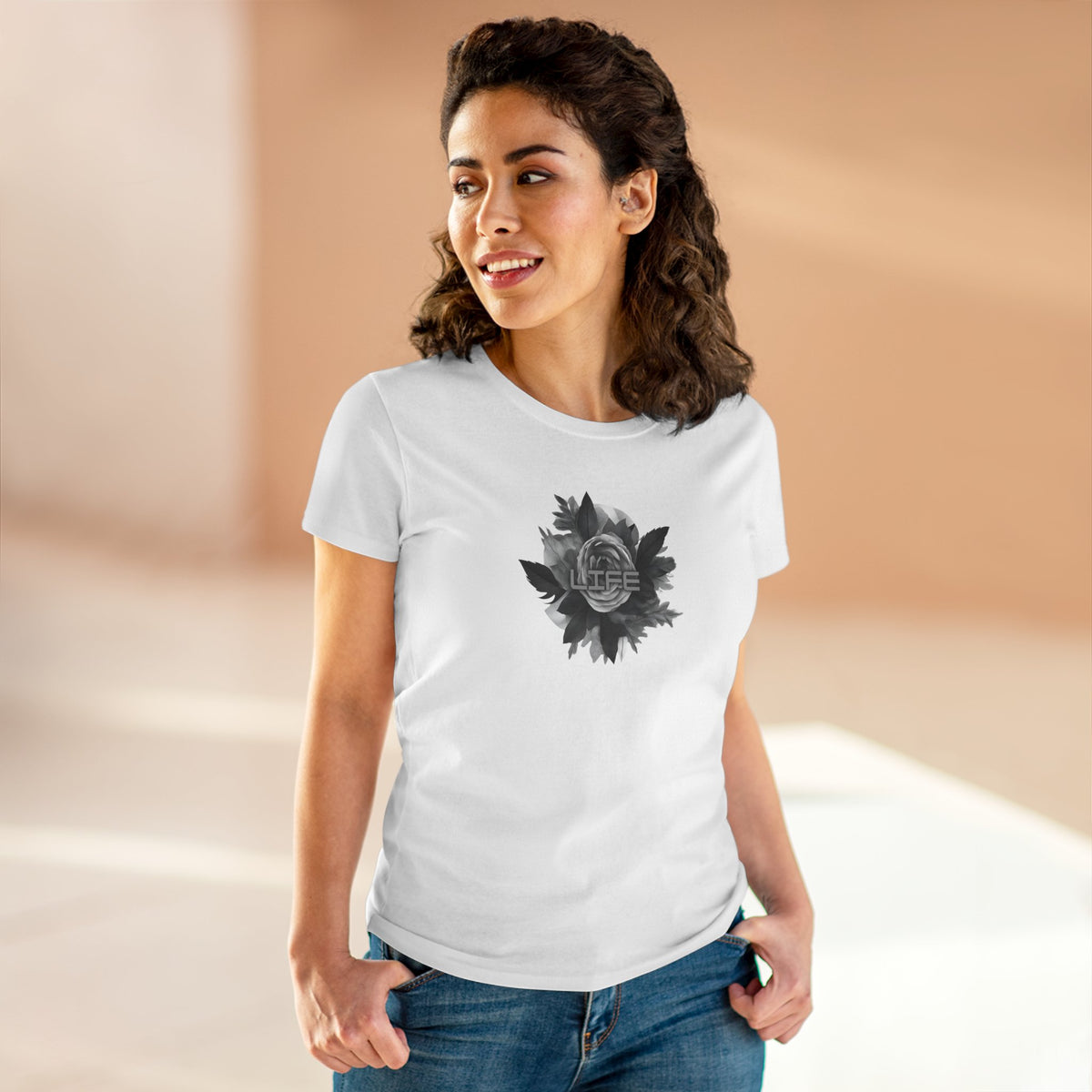 Life - Women's Midweight Cotton Tee