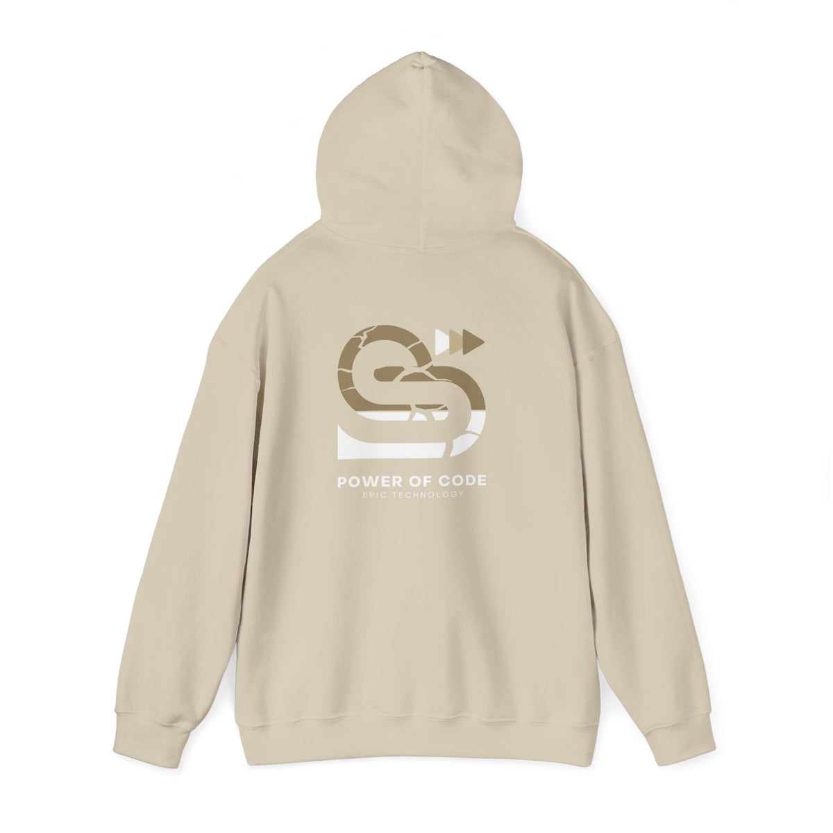 Power of Code (printed on back) - Unisex Heavy Blend™ Hooded Sweatshirt