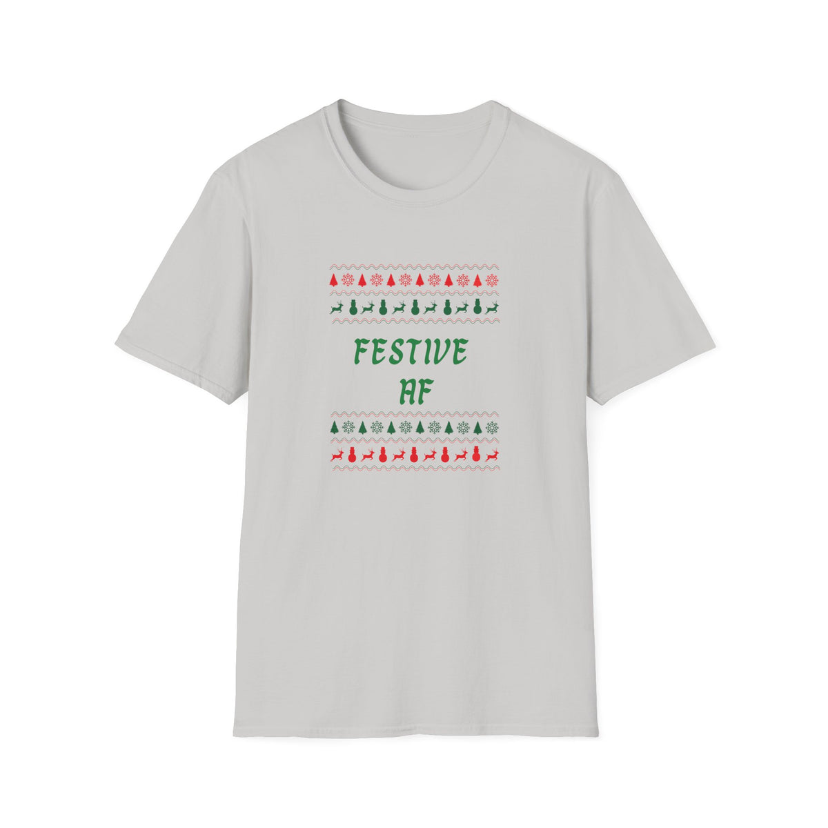 Festive AF - Unisex Softstyle T-Shirt