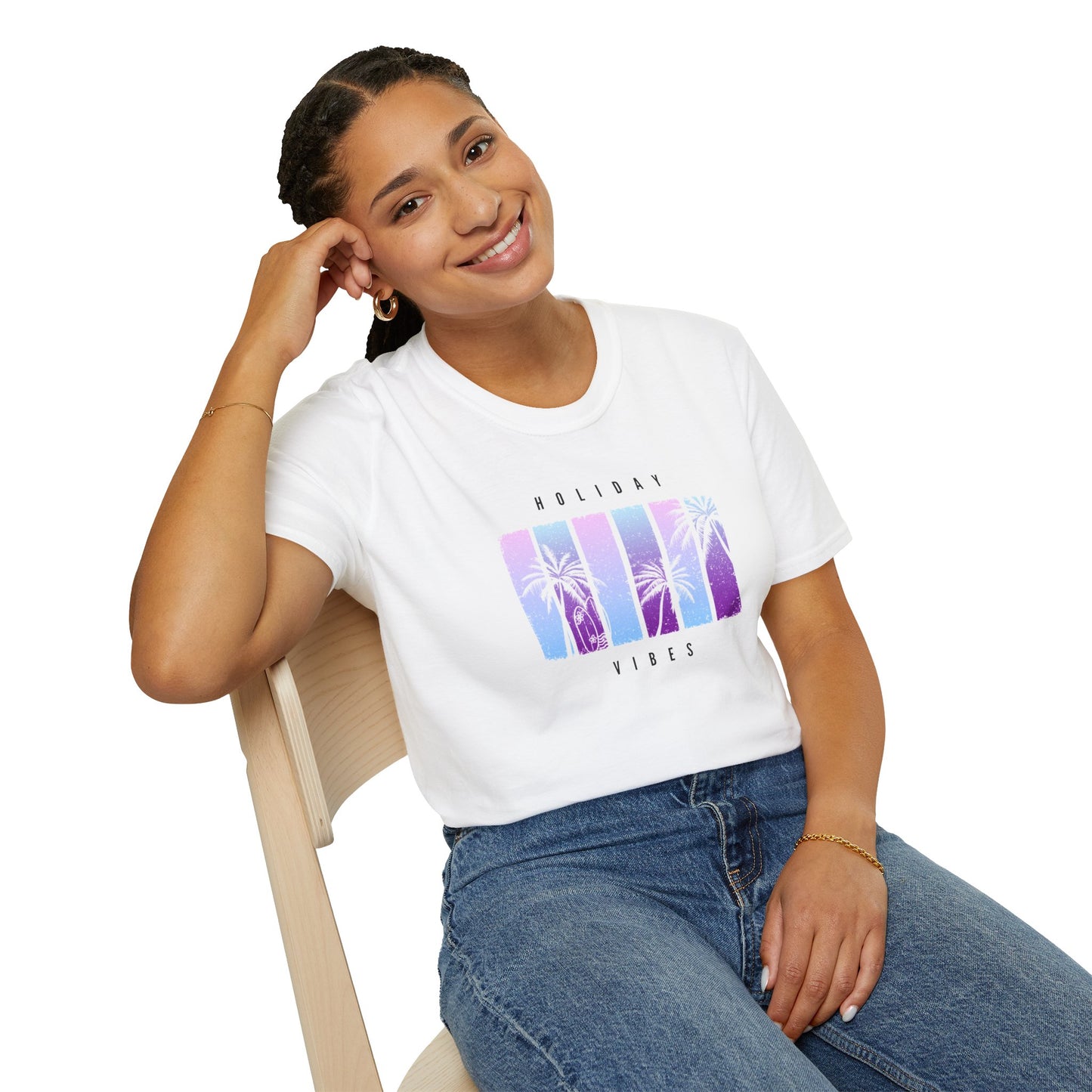 Holiday Vibes - Unisex Softstyle T-Shirt