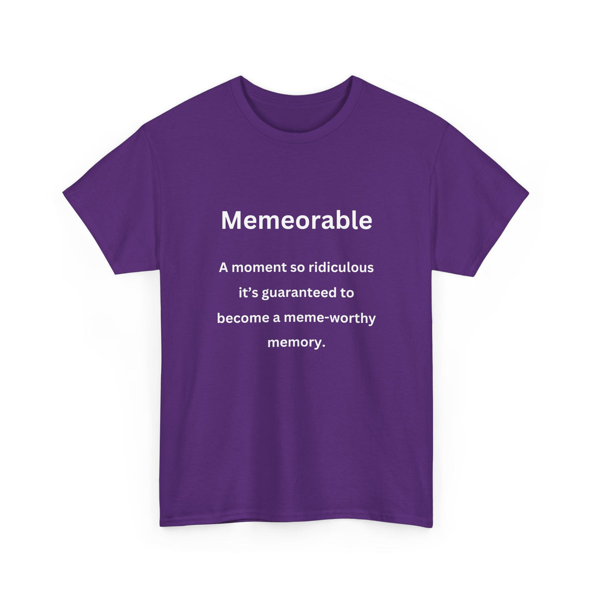 Memeorable - Urban Words - Unisex Heavy Cotton Tee
