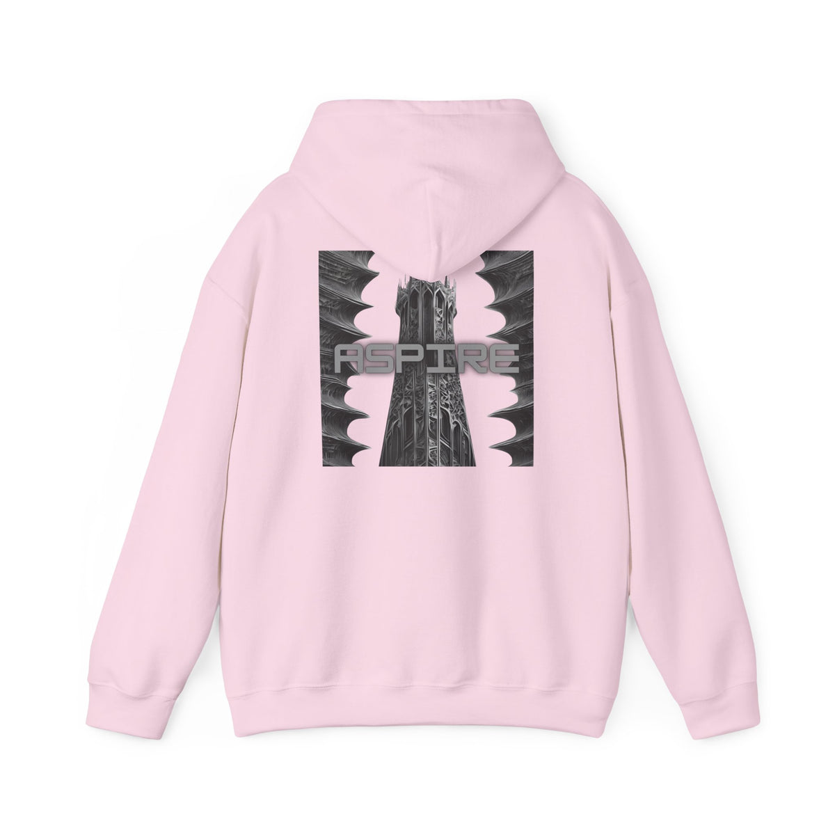 Aspire (printed on back) - Statement Graphic - Unisex Heavy Blend™ Hooded Sweatshirt
