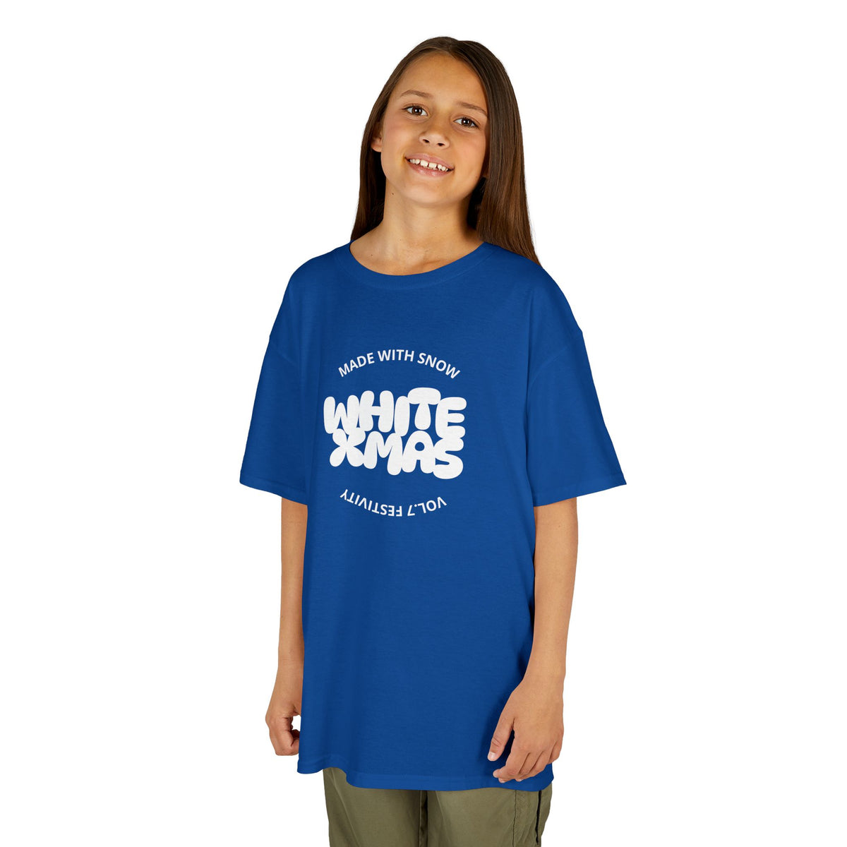 White Xmas - Youth / Kids Heavy Cotton™ Tee