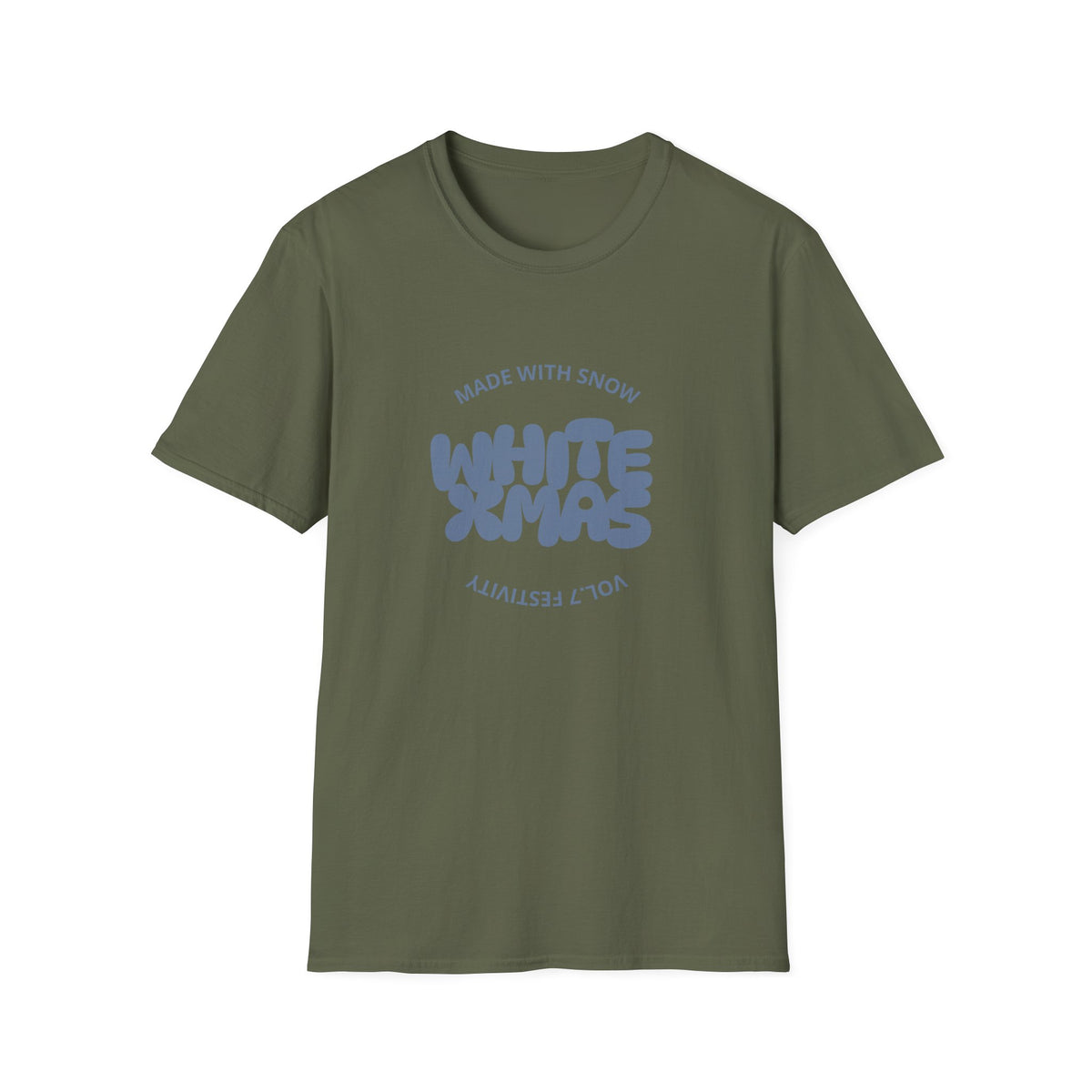 White Xmas - Unisex Softstyle T-Shirt