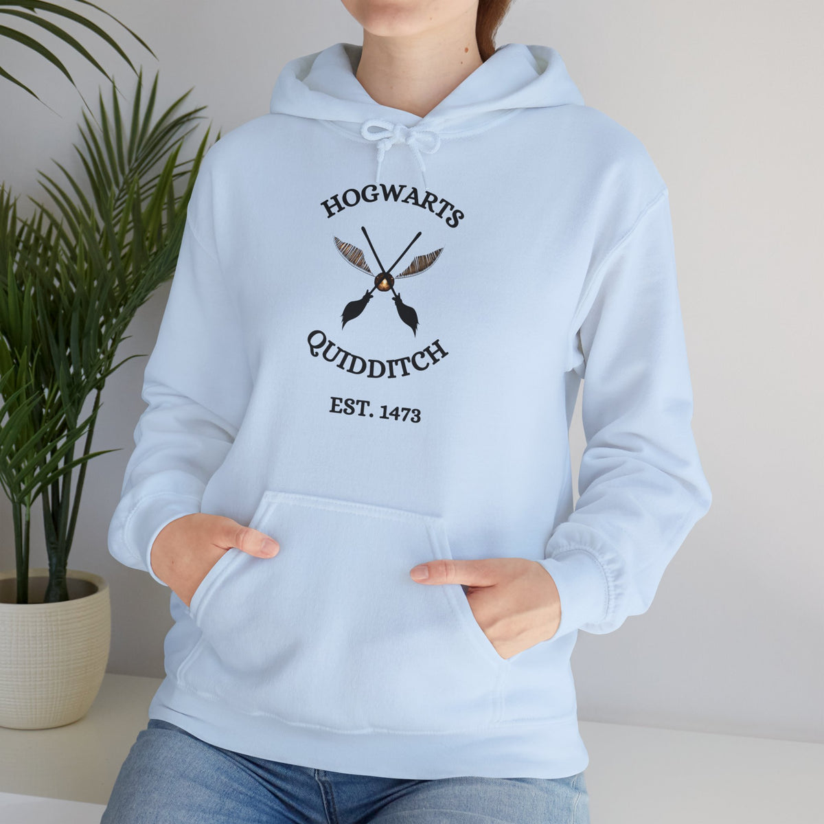 HP Quidditch - Modern Vibes - Unisex Heavy Blend™ Hooded Sweatshirt