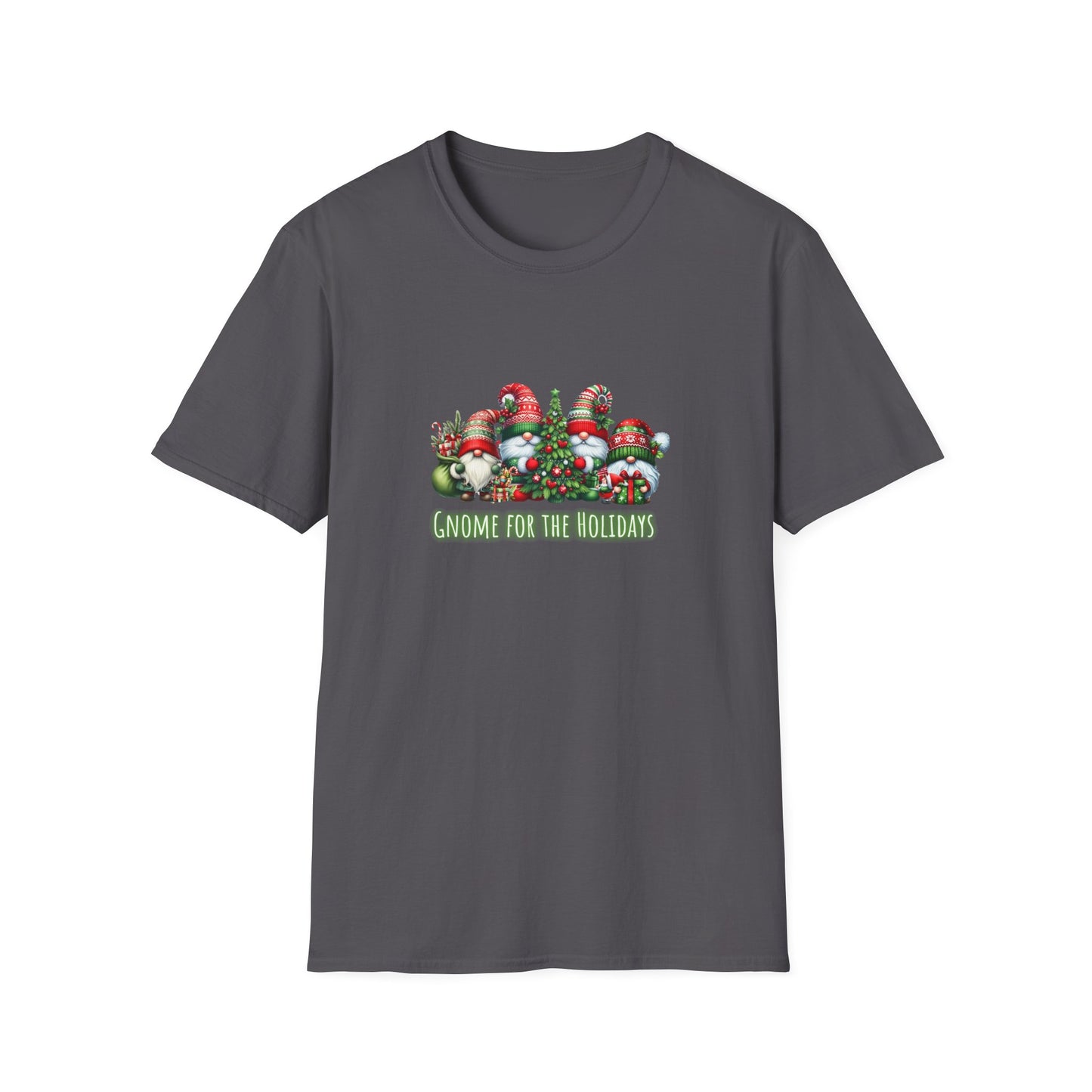 Gnome for the holidays - Unisex Softstyle T-Shirt