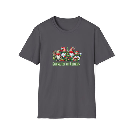 Gnome for the holidays - Unisex Softstyle T-Shirt
