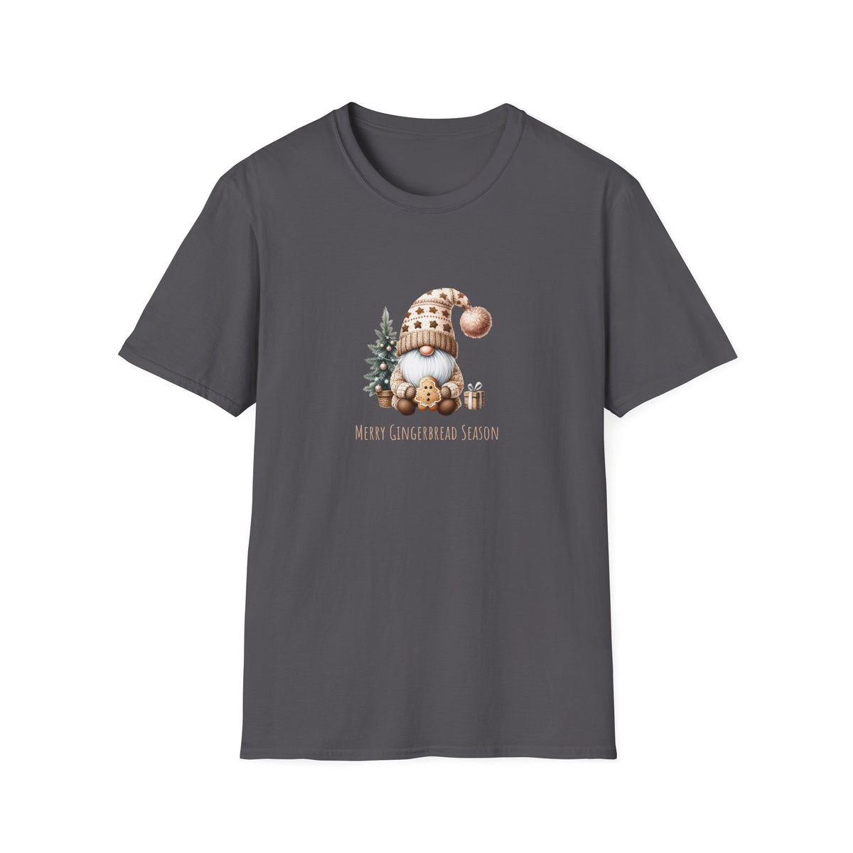 Merry Gingerbread Season - Unisex Softstyle T-Shirt